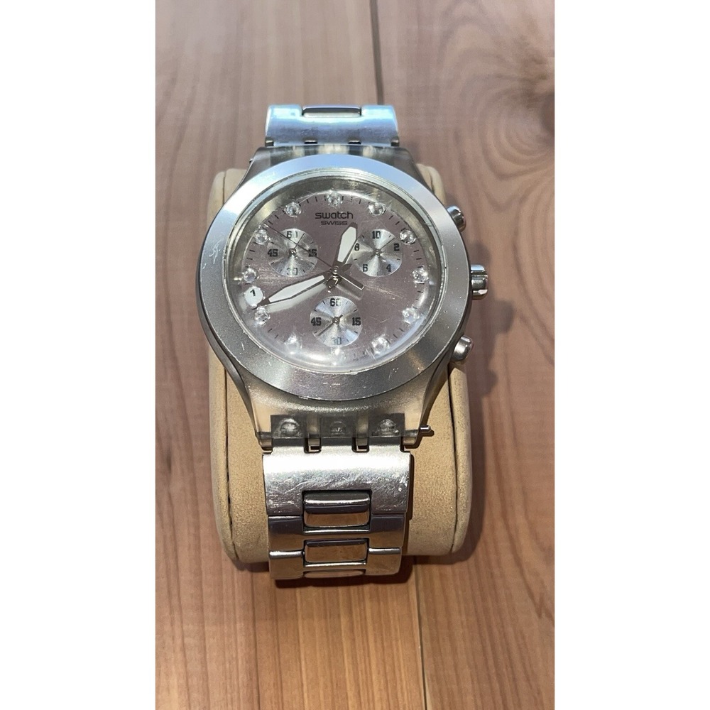 Swatch Irony Diaphane AG 2005 Mens Stainless Steel Wrist Watch